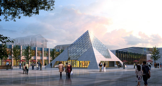 舞钢金字塔网架