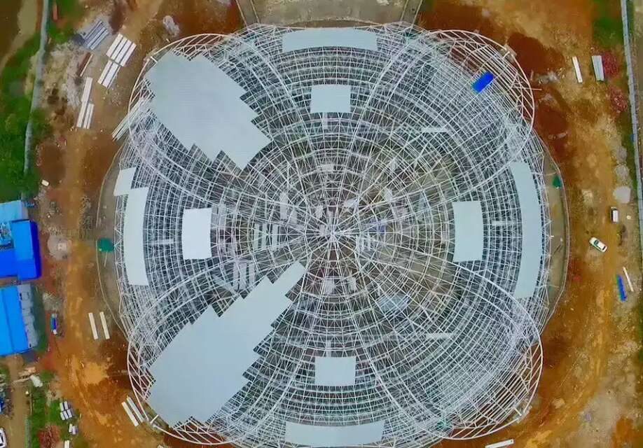 舞钢体育馆网架